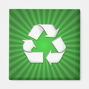 Green Recycle Magnet 001