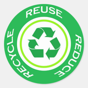 Green recycle - Sticker