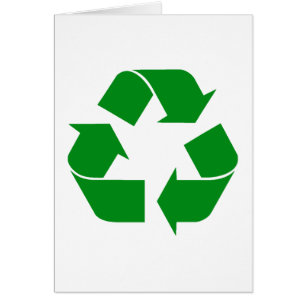 Green Recycling Symbol 