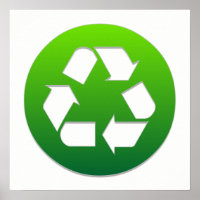 Green Recycling Symbol