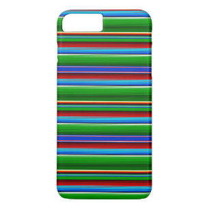 Green Red Blue Mexican Sarape iPhone 8 Plus/7 Plus Case