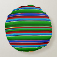 Green Red Blue Mexican Sarape