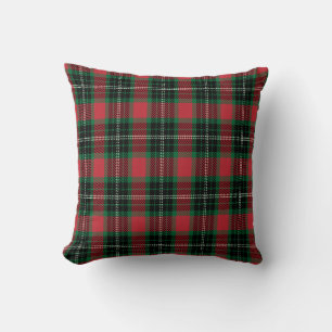 Green & Red Tartan  Cushion