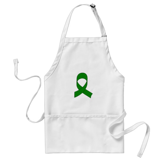 Green Ribbon Drawing Standard Apron (Front)