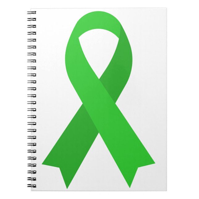 Green Ribbon Gastroparesis Notebook (Front)