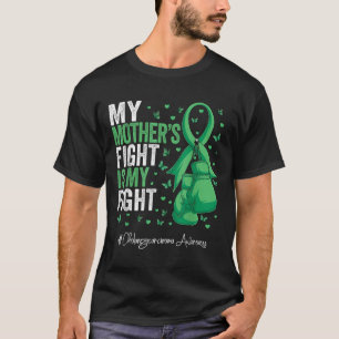 Green Ribbon Mother Cholangiocarcinoma Awareness  T-Shirt