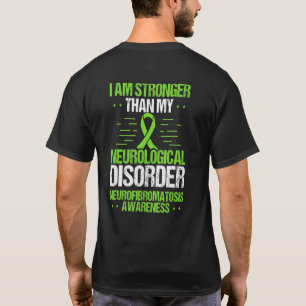 Green Ribbon Stronger than Neurological Disorder A T-Shirt
