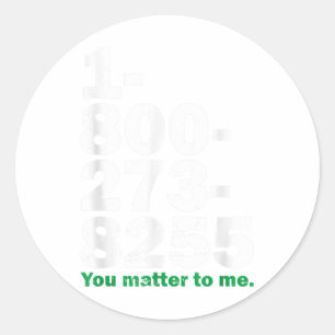 Green Ribbon Warrior &amp; Supporters - Mental Hea Classic Round Sticker
