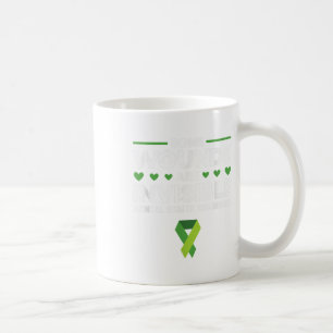 Green Ribbon Warrior & Supporters - Mental Hea Coffee Mug