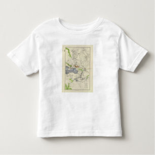 Green River from the Union Pacific Rail Road Map Toddler T-Shirt