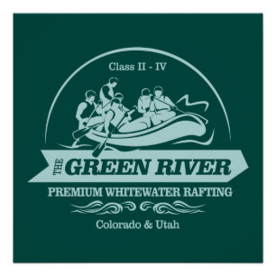 Green River (rafting2) Poster