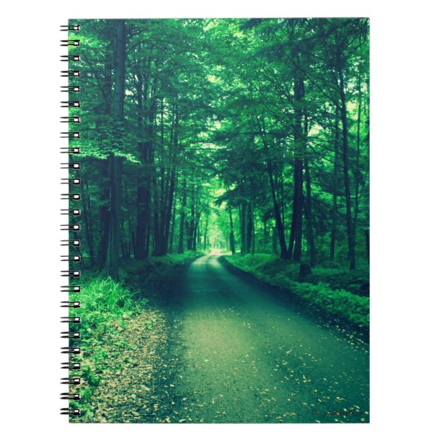 Green Road Notebook (Front)