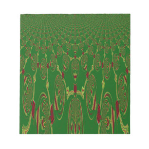 Green Robots Notepad