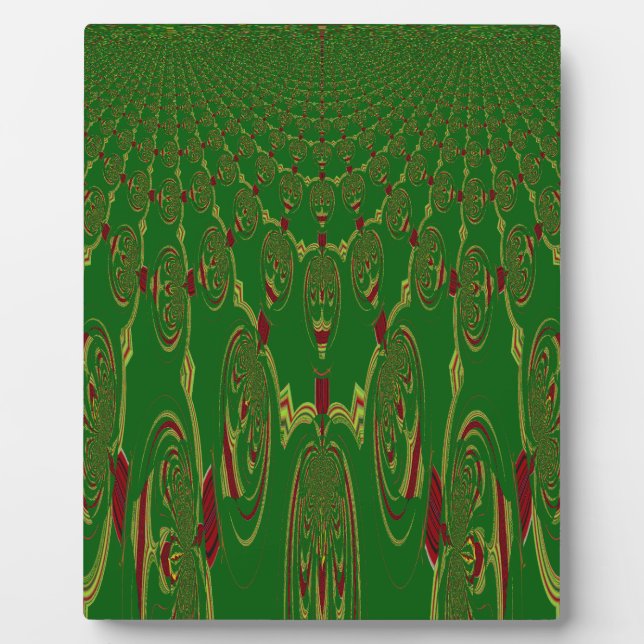 Green Robots Plaque (Front)