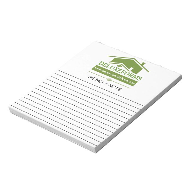 Green Roof Memo Notepad (Rotated)