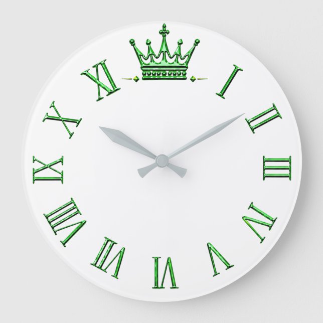 Green Room Large Clock (Front)