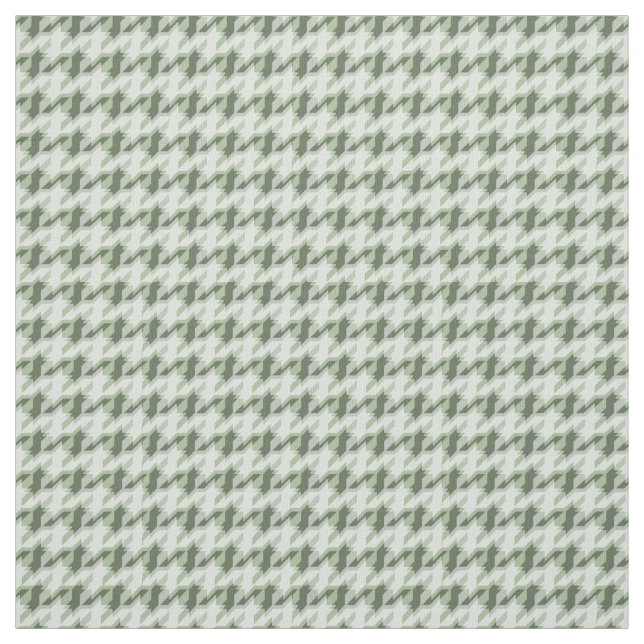 Green rooster leg pattern. fabric (Swatch)