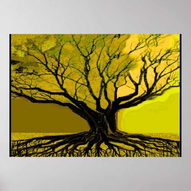 Green Roots Poster (Front)
