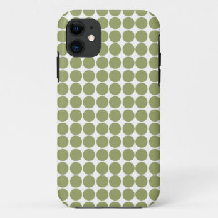 Green Safari Dot iPhone 11 Case