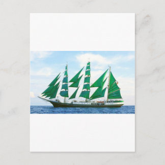 Green Sails Postcard
