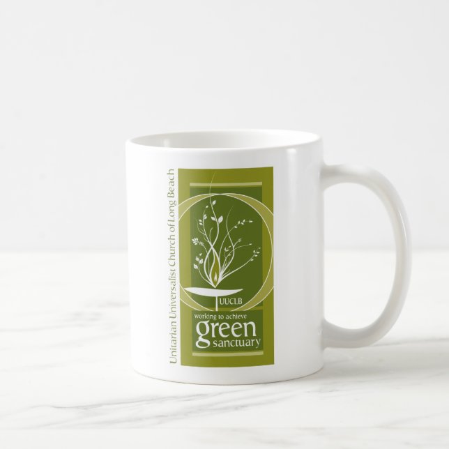Green Sanctuary Coffee Mug (Right)