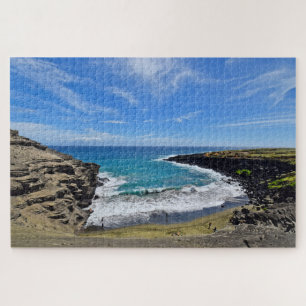 Green Sand Beach Big Island Hawaii -20x30- 1014 pc Jigsaw Puzzle