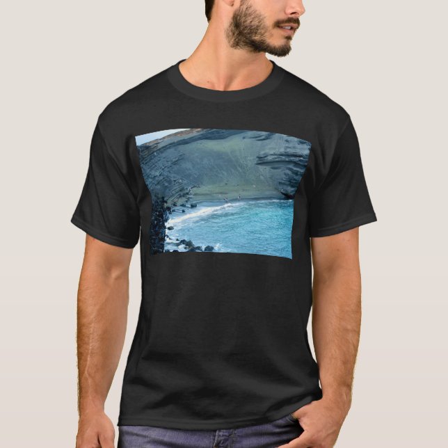 Green Sands Beach Hawaii T-Shirt (Front)