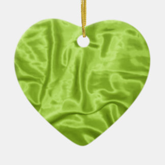Green Satin-Christmas Ornament