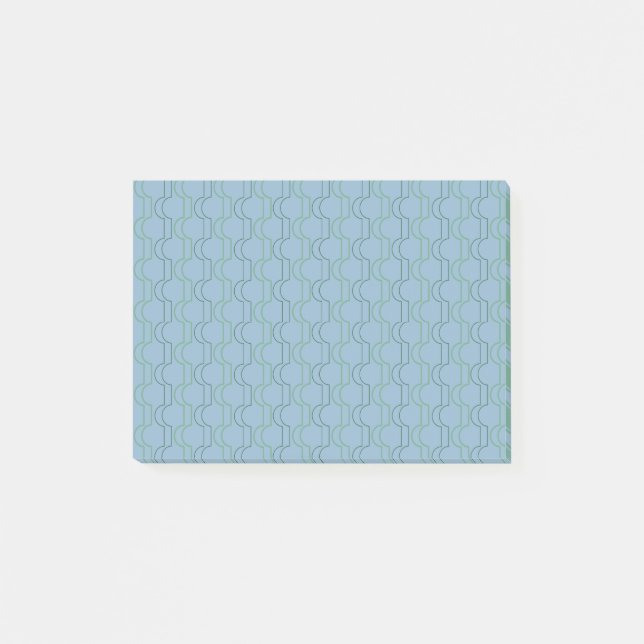 Green Scallops Post-it Notes (Front)