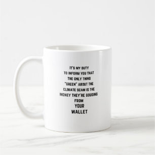 Green Scam - Coffee Mug