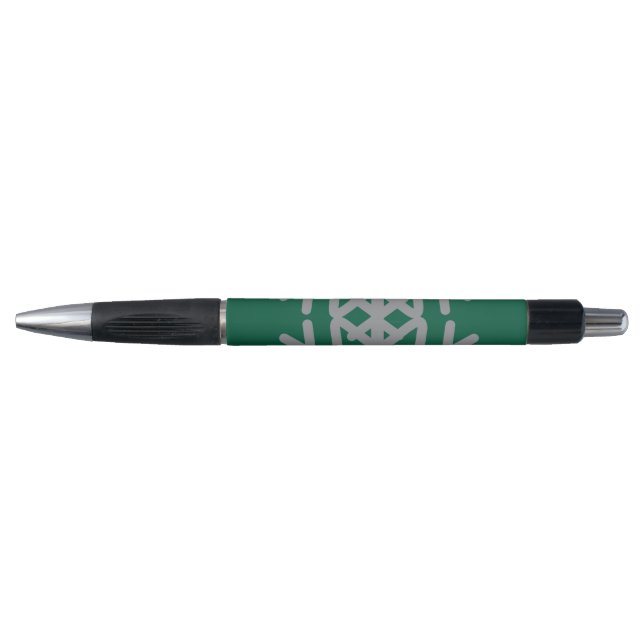 Green Scandinavian Patterns  Emmy (Front)