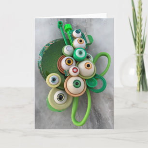 Green Scissors Card
