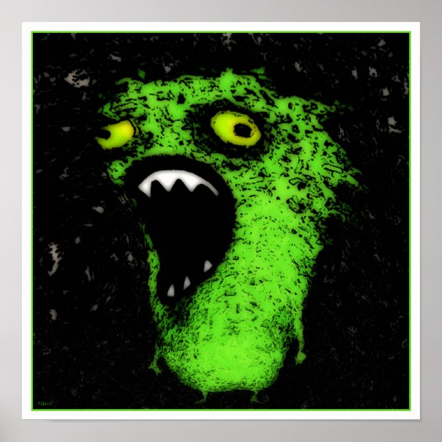 Green Scream Poster (Front)