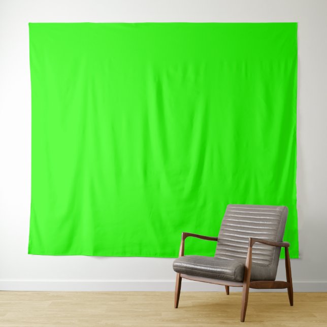 Green Screen Backdrop Tapestry (In Situ (Horizontal))