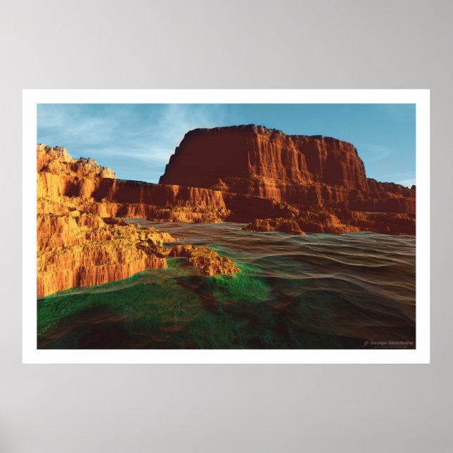 Green Sea Poster (Front)