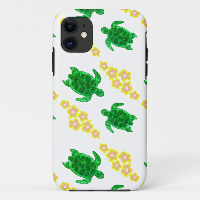 Green Sea Turltes Case-Mate iPhone Case (Back)
