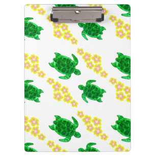 Green Sea Turltes Clipboard