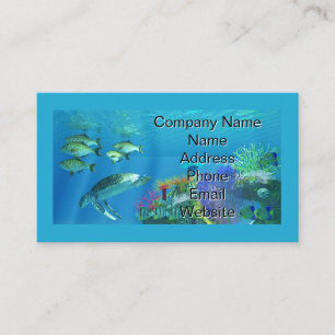 Green Sea Turtle Business Card