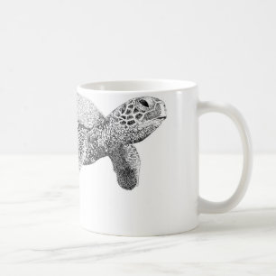 Green Sea Turtle Coffee Mug