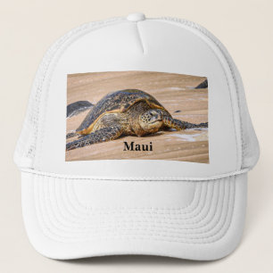 Green Sea Turtle Maui baseball cap