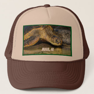 Green Sea Turtle Maui baseball cap