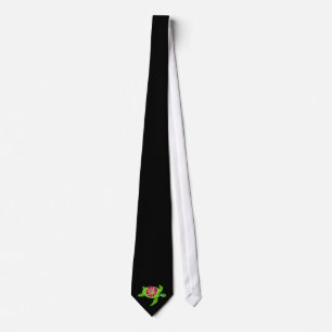 Green sea turtle-pretty flower-36 tie