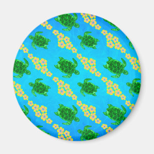 Green Sea Turtles Magnet