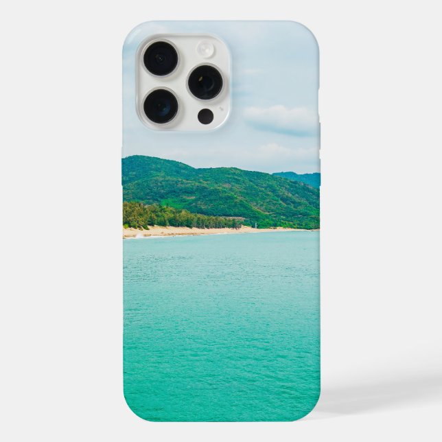 Green Sea View iPhone Case (Back)