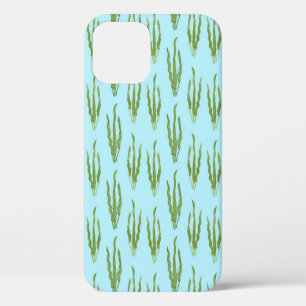 Green Seaweed Ocean Plants Nature Lover Blue Water iPhone 12 Case