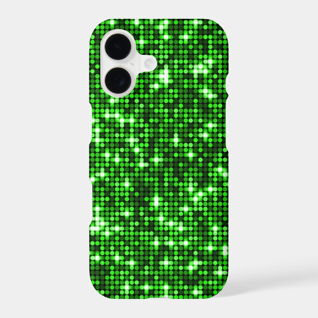 Green Sequins Phone Case (Back)