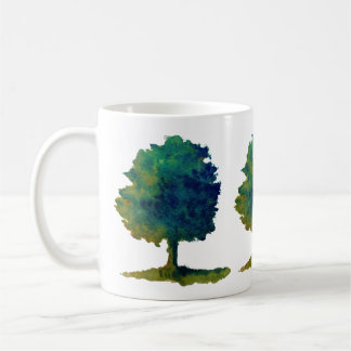 Green Shade Tree Coffee Mug