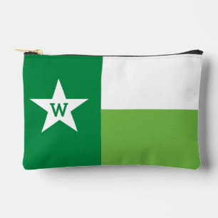 Green Shades Texas Flag Accessory Pouch
