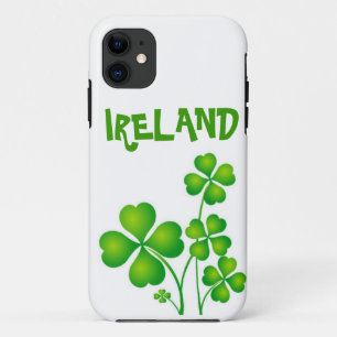 Green Shamrock From Ireland iPhone 11 Case