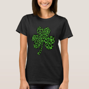 Green Shamrock Irish Clover Leprechaun St Patricks T-Shirt